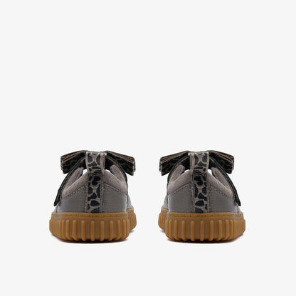 Cove Bow Toddler Silver Metallic - Clarks Kids