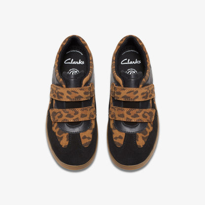 Disco Vibe Kid Leopard Print - Clarks Kids