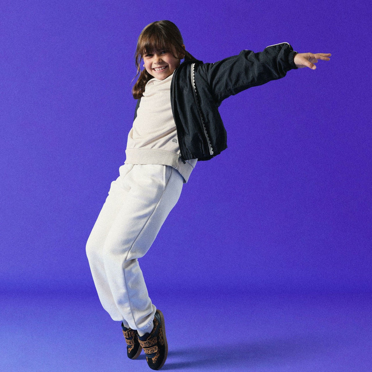 Disco Vibe Kid Leopard Print - Clarks Kids