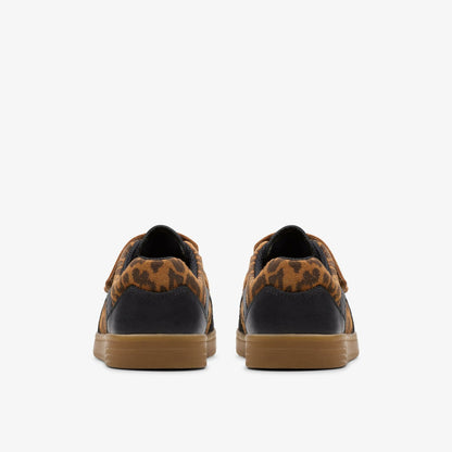 Disco Vibe Kid Leopard Print - Clarks Kids