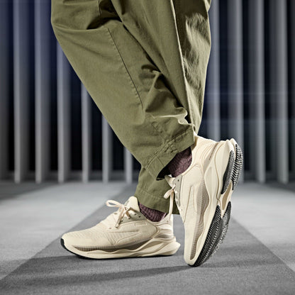 Clarks Pace Off White Combination - Clarks Men