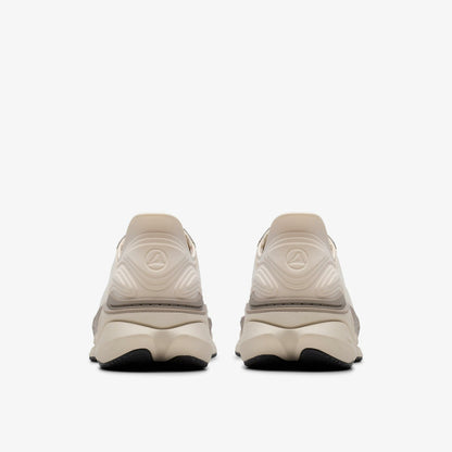Clarks Pace Off White Combination - Clarks Men