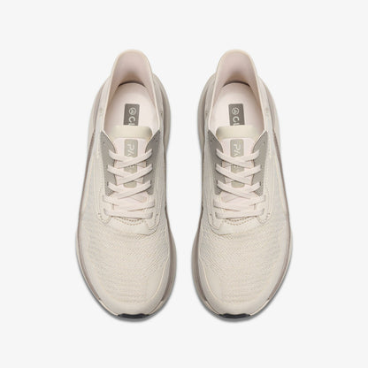 Clarks Pace Off White Combination - Clarks Men