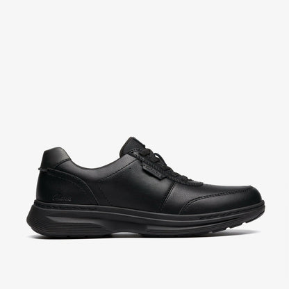 Craftwell Lace Black Leather - Clarks Men