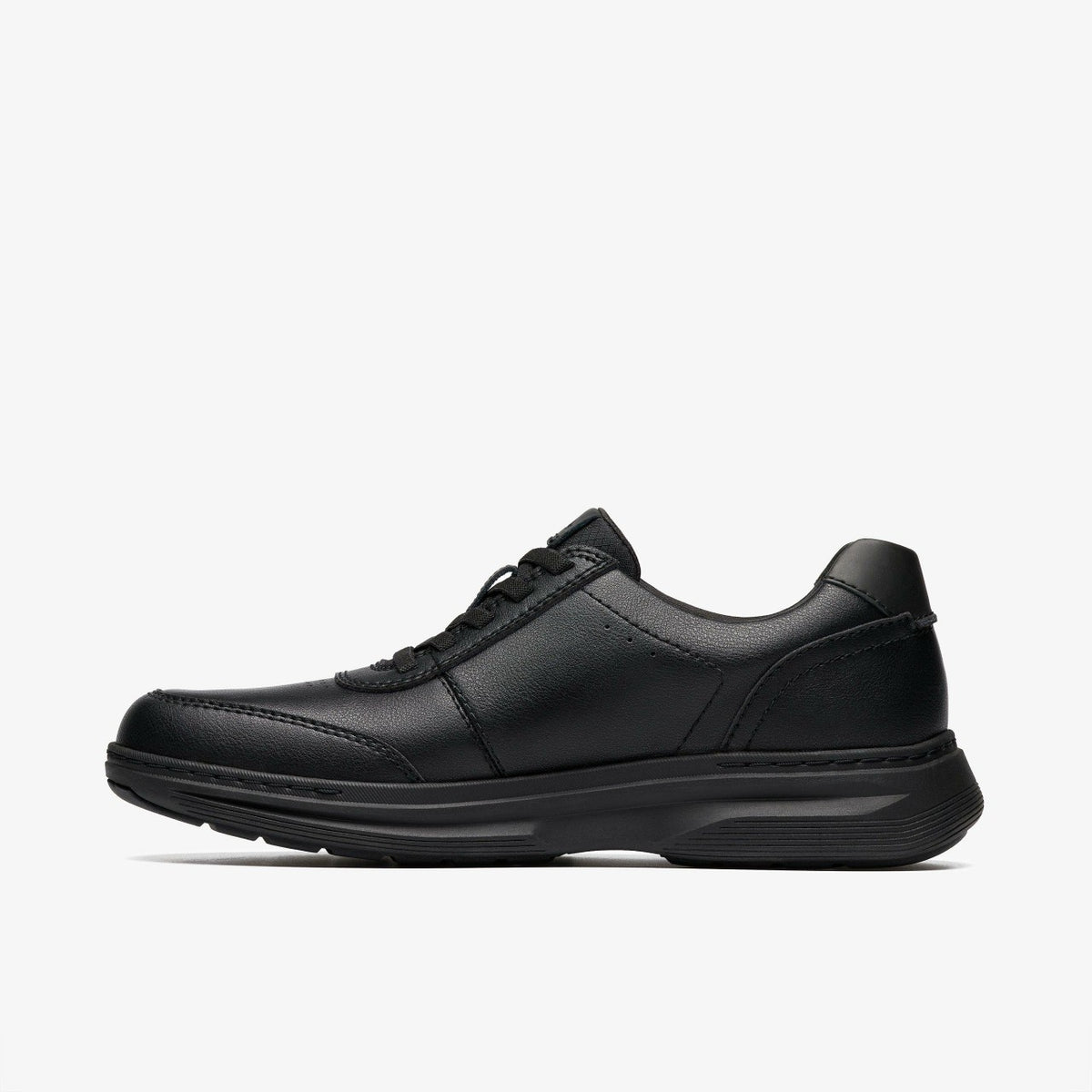 Craftwell Lace Black Leather - Clarks Men