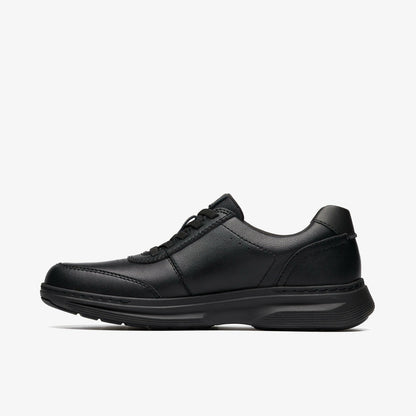 Craftwell Lace Black Leather - Clarks Men