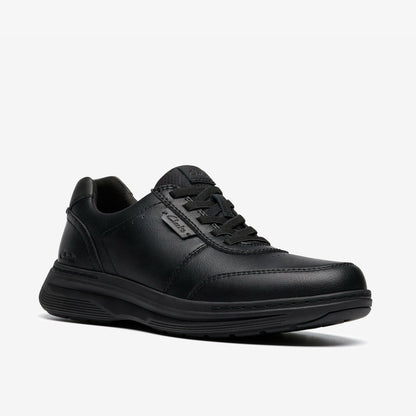 Craftwell Lace Black Leather - Clarks Men