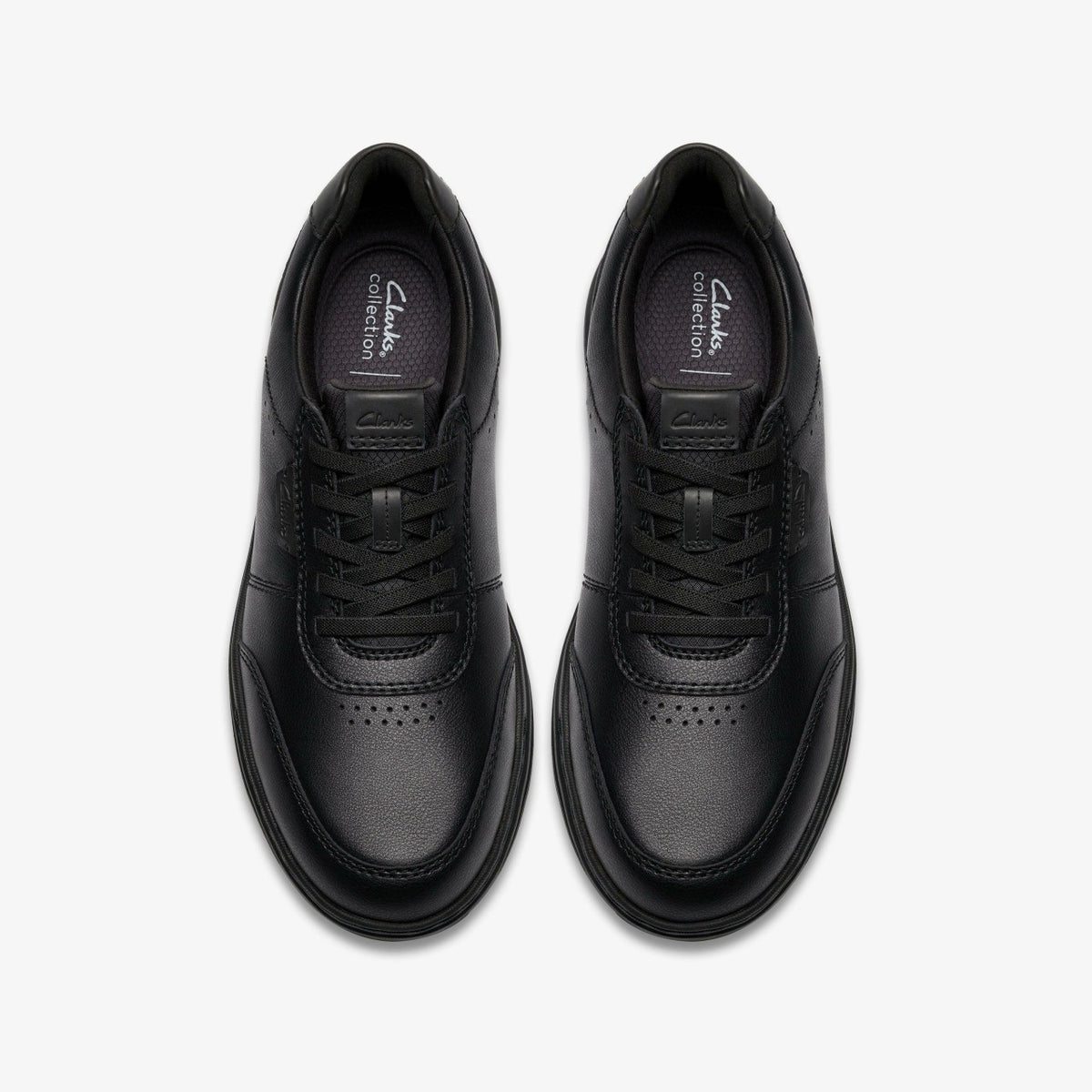 Craftwell Lace Black Leather - Clarks Men