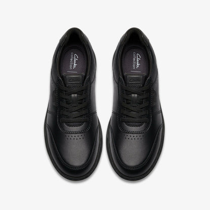 Craftwell Lace Black Leather - Clarks Men