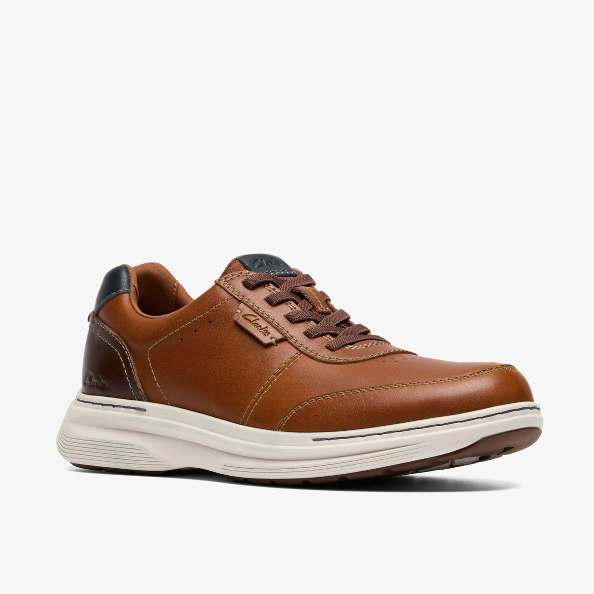 Craftwell Lace Tan Leather - Clarks Men