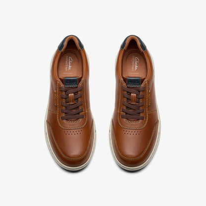 Craftwell Lace Tan Leather - Clarks Men