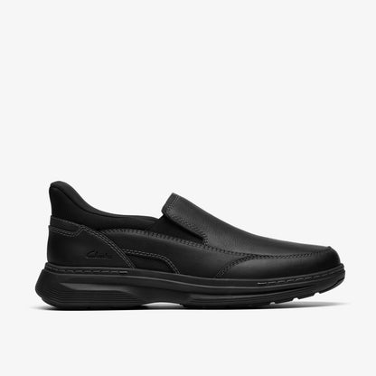 Craftwell Step Black Tumbled - Clarks Men