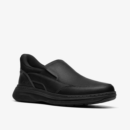 Craftwell Step Black Tumbled - Clarks Men