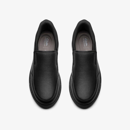 Craftwell Step Black Tumbled - Clarks Men