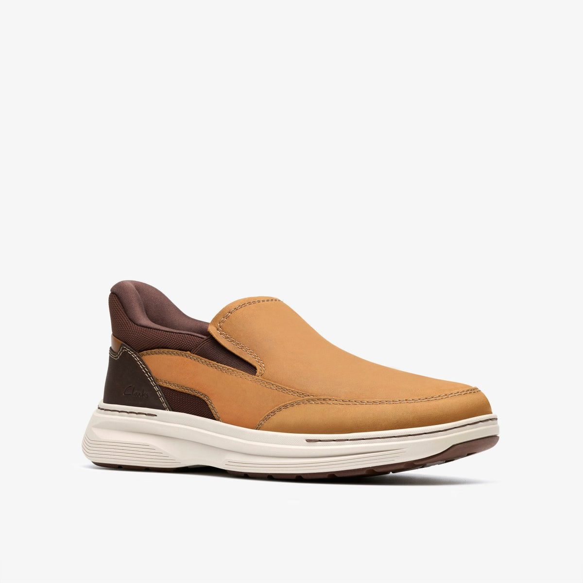 Craftwell Step Light Brown Leather - Clarks Men