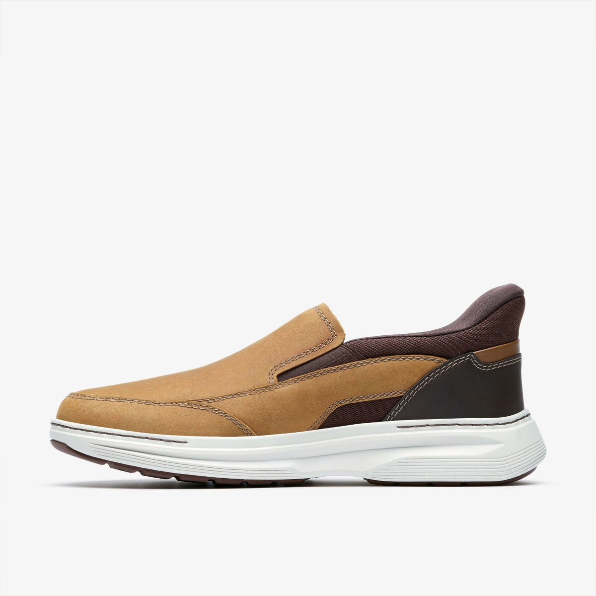 Craftwell Step Light Brown Leather - Clarks Men