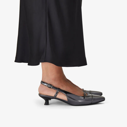 Scarlyt Rowan Dark Pewter Metallic - Clarks Women