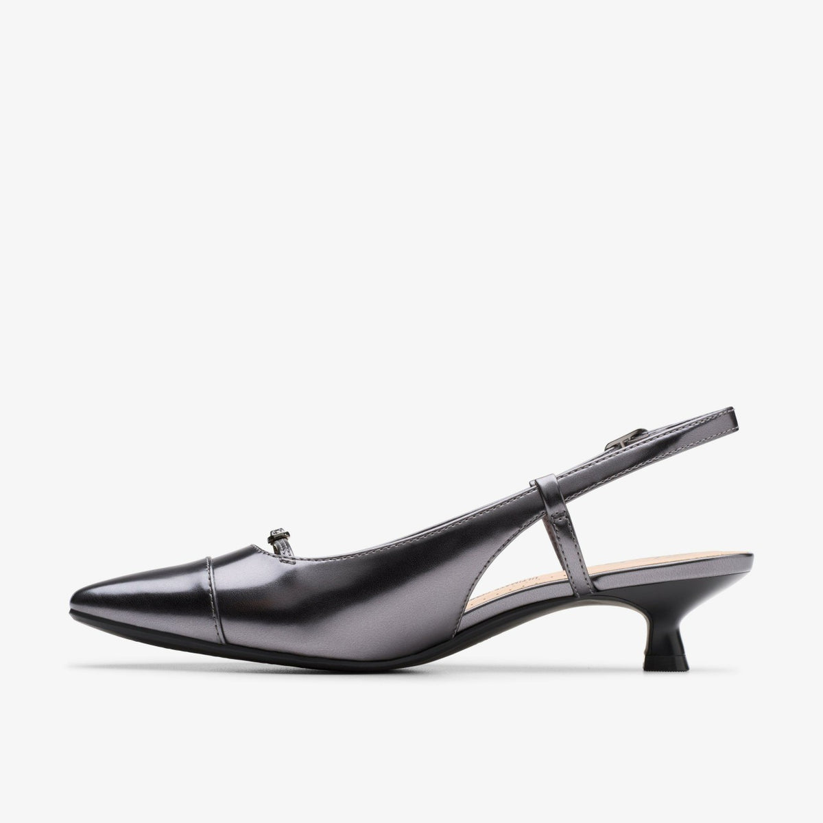 Scarlyt Rowan Dark Pewter Metallic - Clarks Women