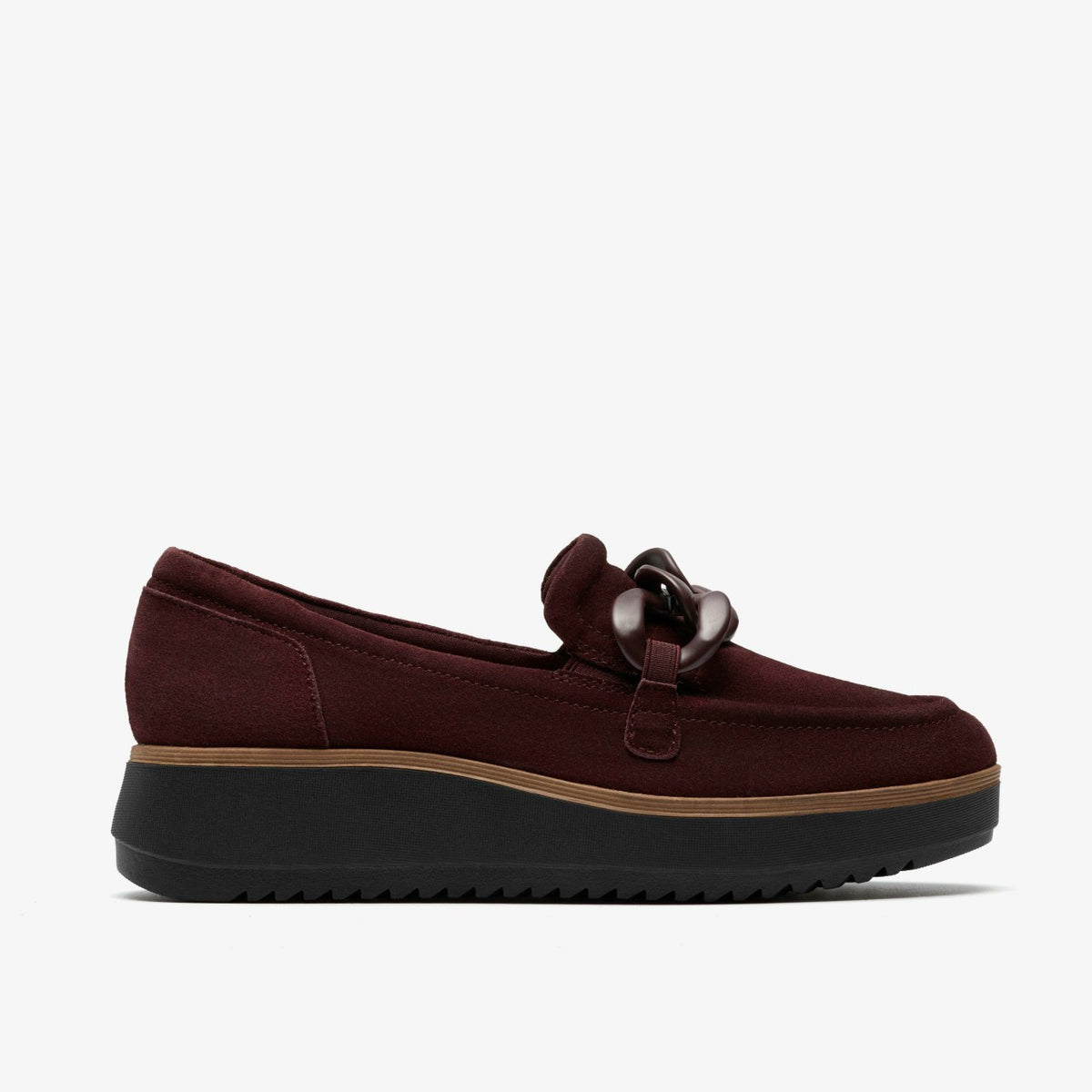 Zylah May Merlot Suede - Clarks Women