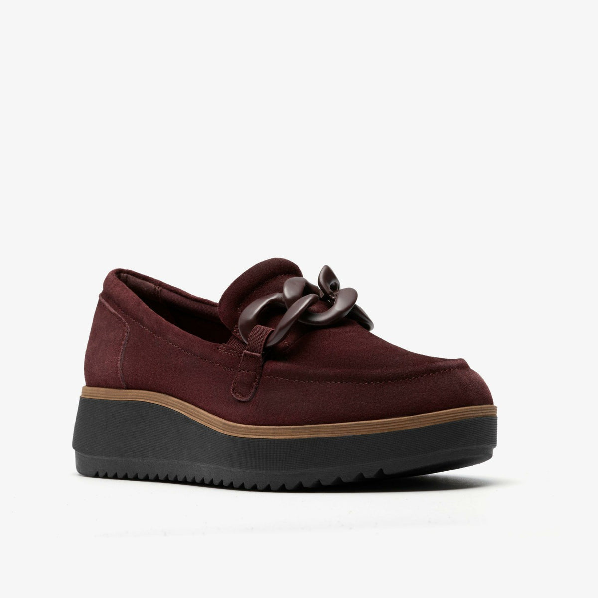 Zylah May Merlot Suede - Clarks Women