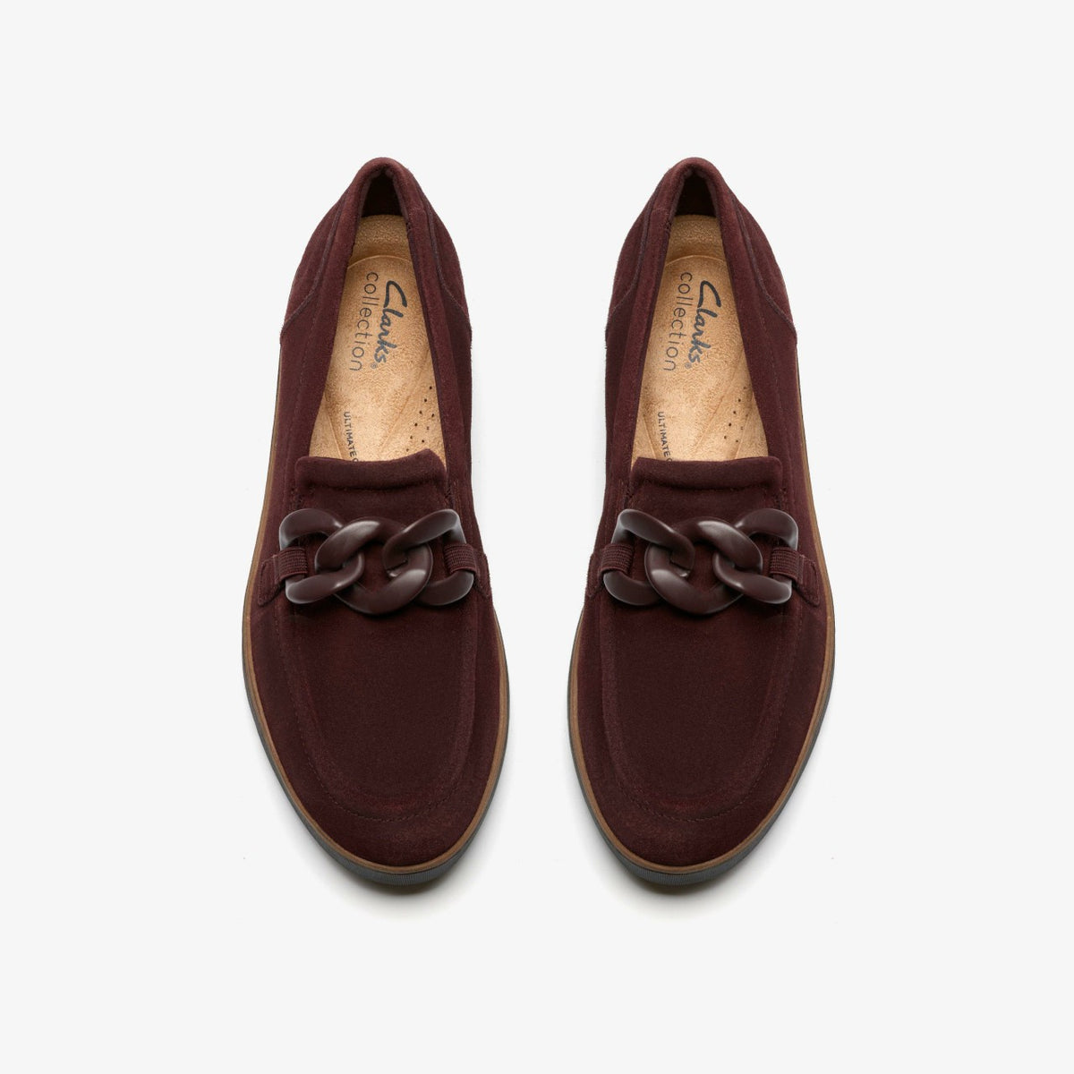 Zylah May Merlot Suede - Clarks Women