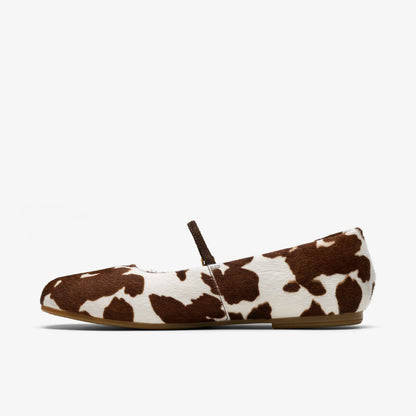 Livia Sky Cow Print - Clarks Women