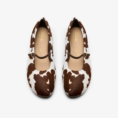Livia Sky Cow Print - Clarks Women