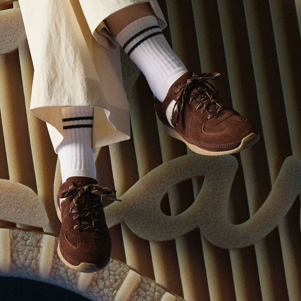 Meridor Lo Brown Suede - Clarks Women