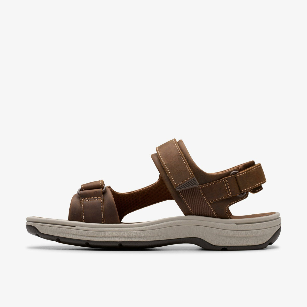 Saltway Edge Light Tan Leather - Clarks Men