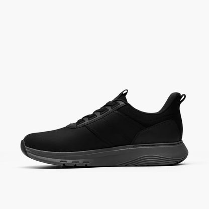 Motion Trek LX Black Leather - Clarks Men