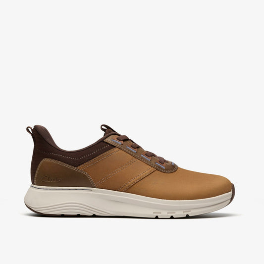 Motion Trek LX Dark Tan Leather - Clarks Men