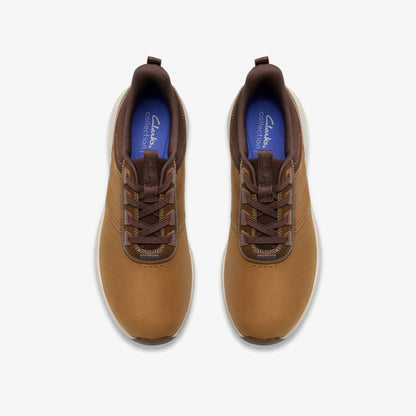 Motion Trek LX Dark Tan Leather - Clarks Men
