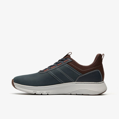 Motion Trek LX Navy Leather - Clarks Men