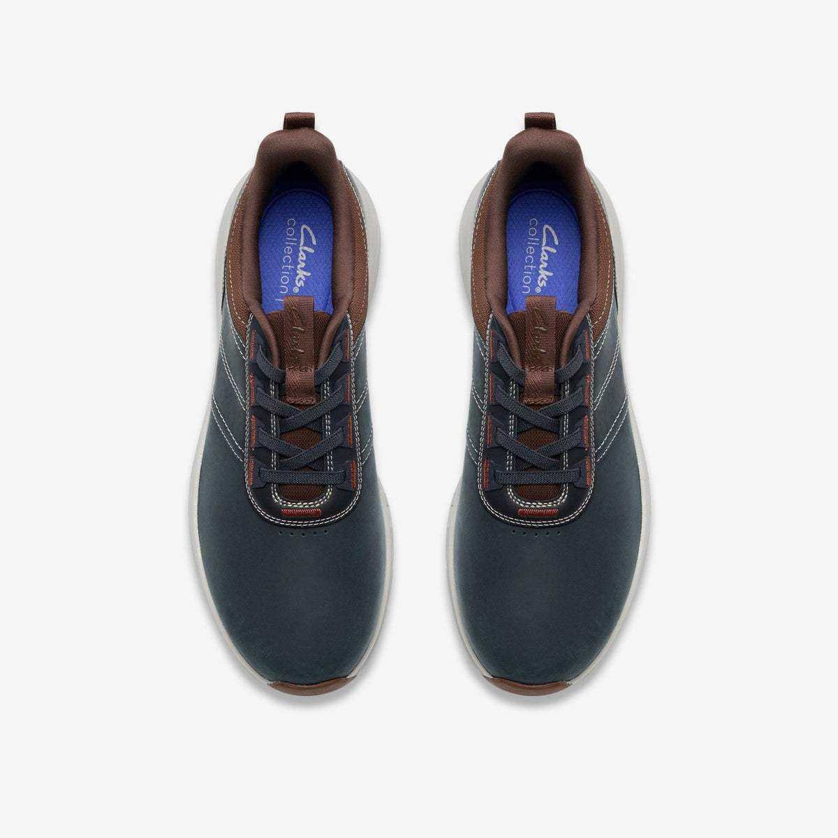 Motion Trek LX Navy Leather - Clarks Men