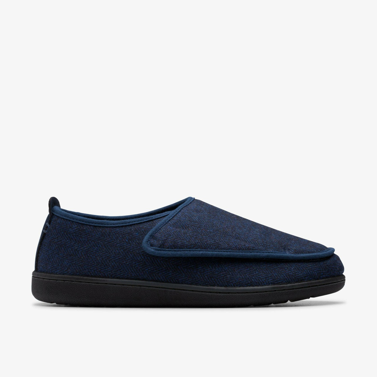 King Riptape Slipper Navy Interest - Clarks Men
