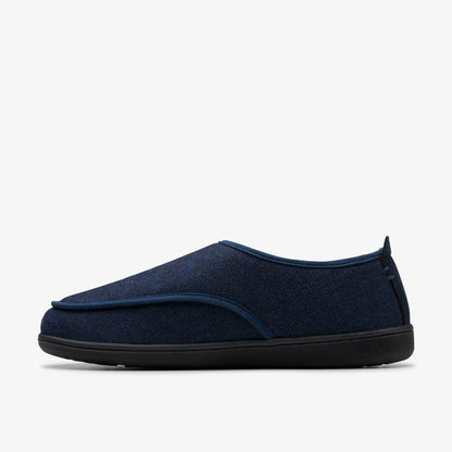 King Riptape Slipper Navy Interest - Clarks Men