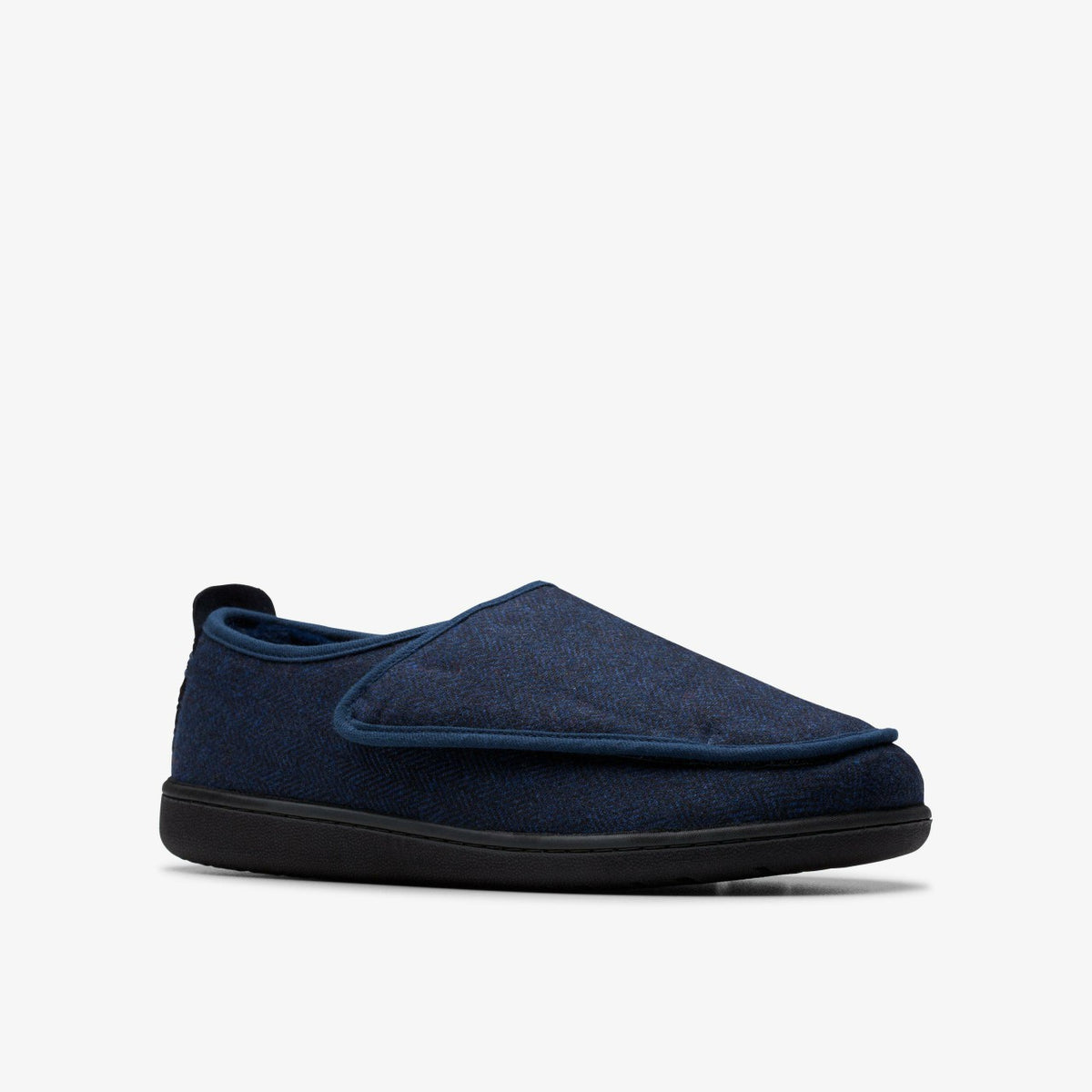 King Riptape Slipper Navy Interest - Clarks Men