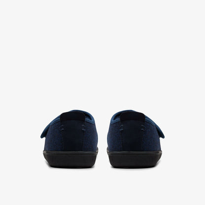 King Riptape Slipper Navy Interest - Clarks Men