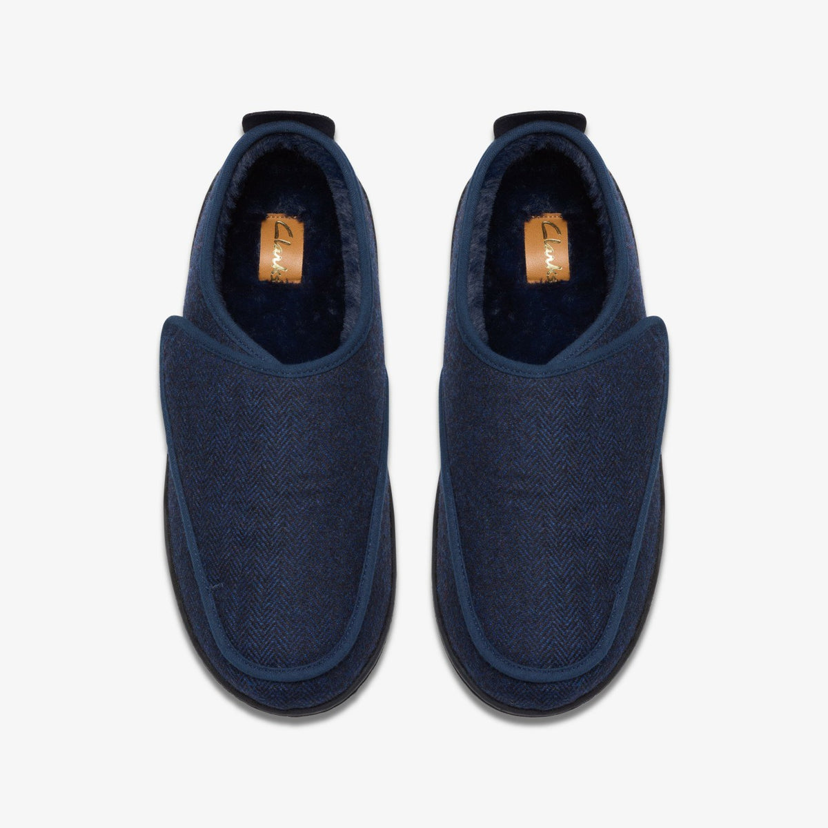 King Riptape Slipper Navy Interest - Clarks Men