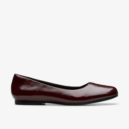 Livia Lily Burgundy Patent - Clarks Women