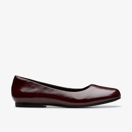 Livia Lily Burgundy Patent - Clarks Women
