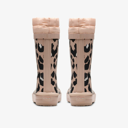 Tarri Race Kid Blush Pink Print - Clarks Kids