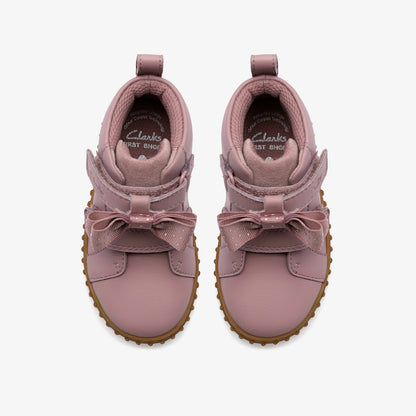 Cove Sky Toddler Dusty Pink - Clarks Kids