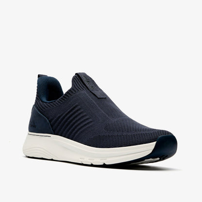Motion Trek IN Navy Knit - Clarks Men
