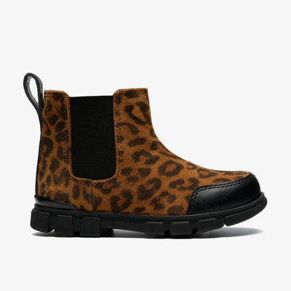 Evyn Chelsea Toddler Leopard Print - Clarks Kids