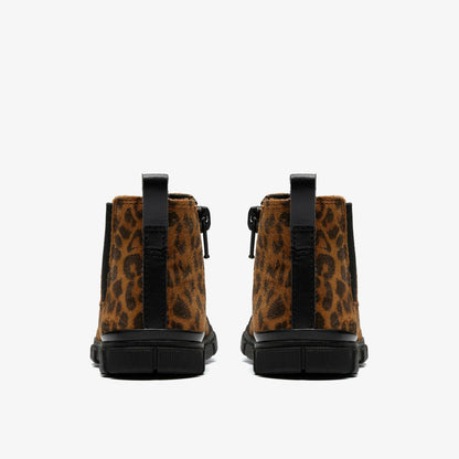Evyn Chelsea Toddler Leopard Print - Clarks Kids