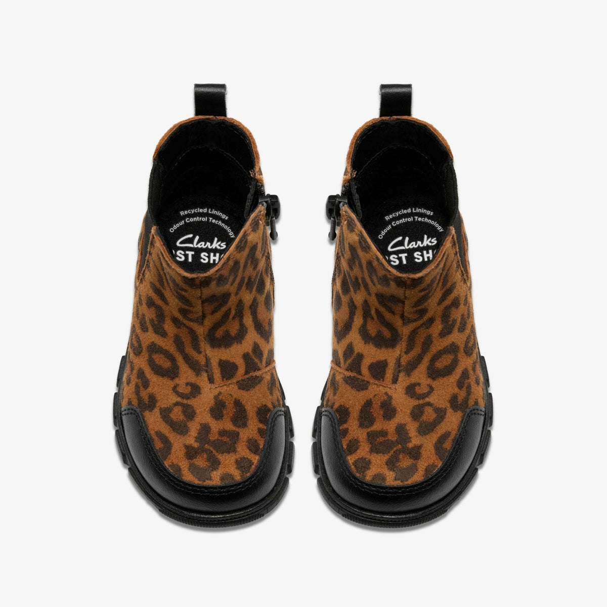 Evyn Chelsea Toddler Leopard Print - Clarks Kids