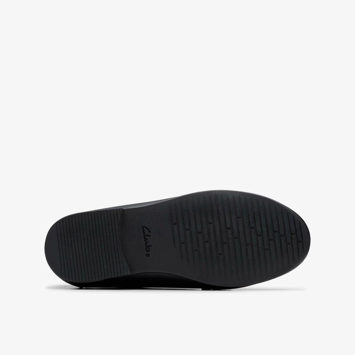 Finja Loafer Older Black Leather - Clarks Kids