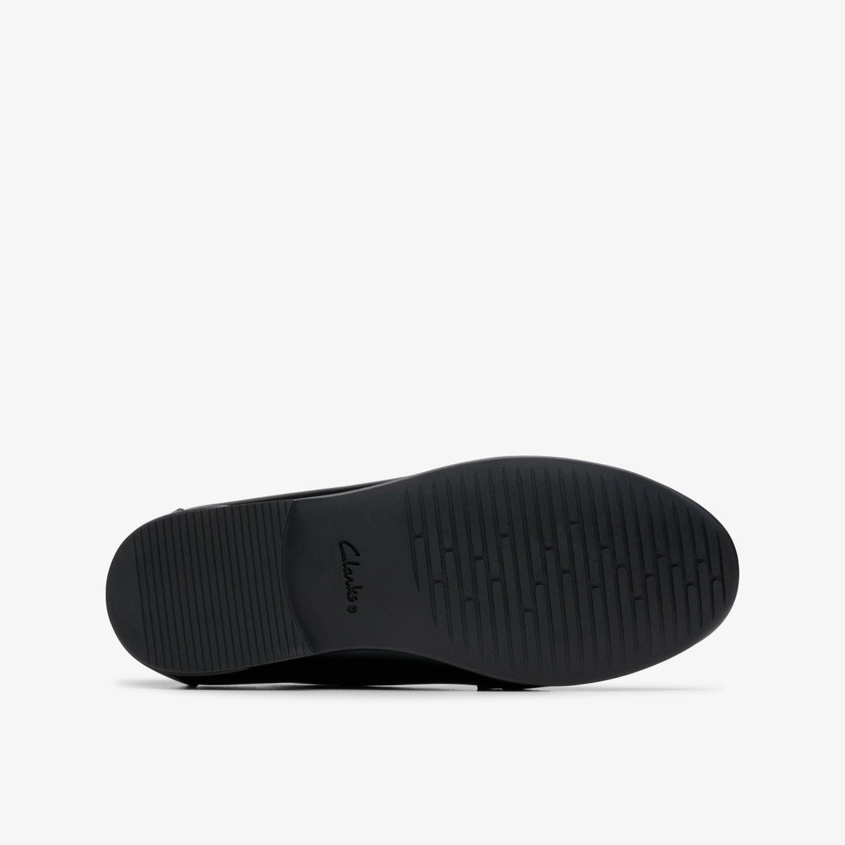 Finja Loafer Older Black Patent - Clarks Kids