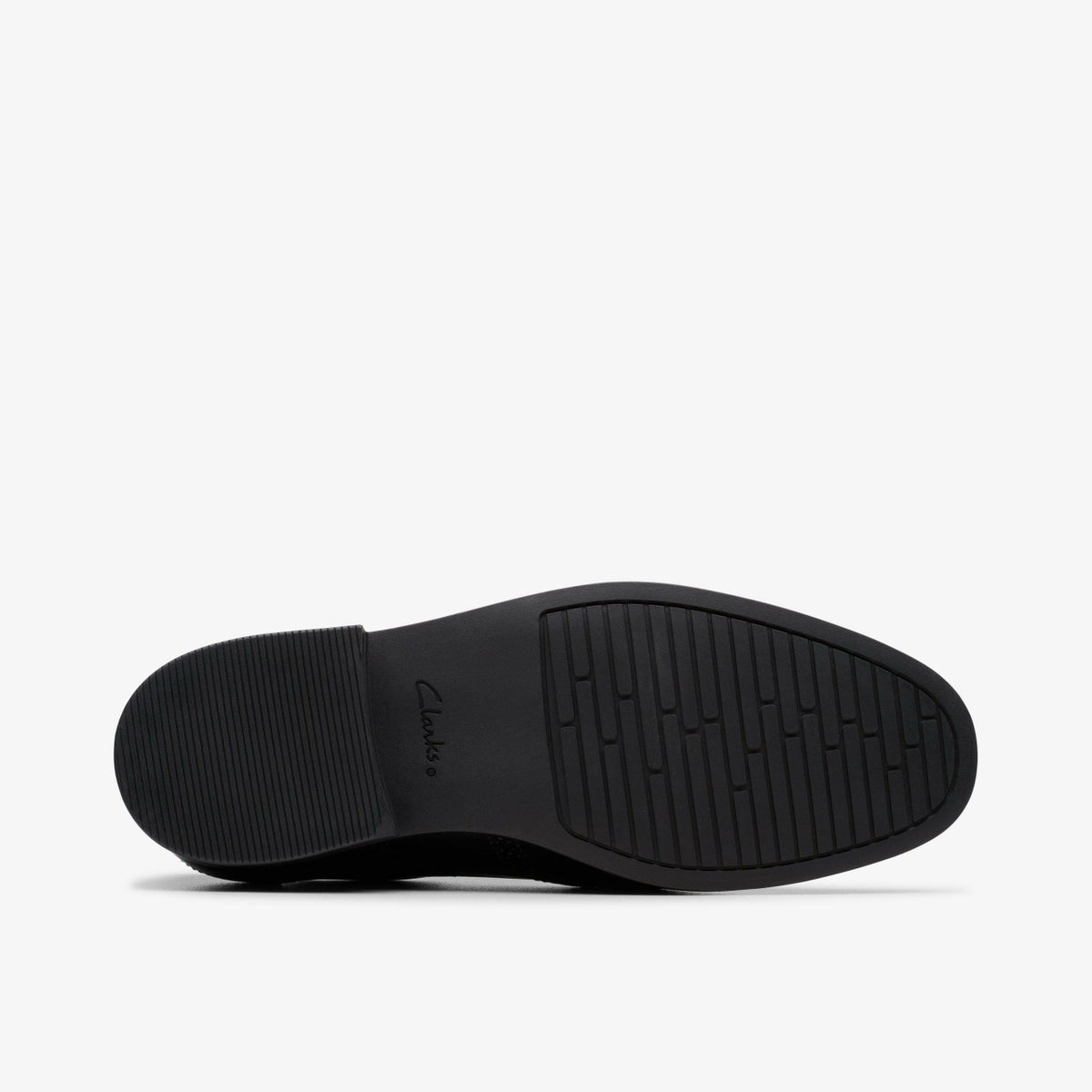 Jonwin Wing Youth Black Leather - Clarks Kids